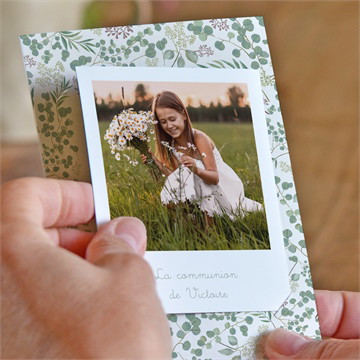 Carte recto-verso - portrait