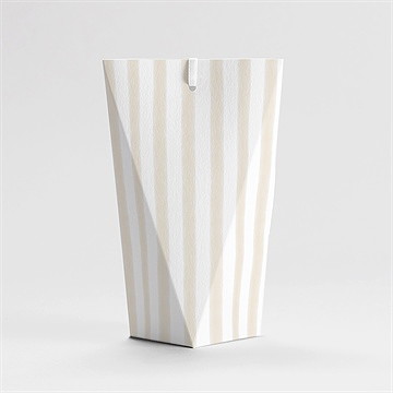 Boîte de dragées baptême ours marin étui - Dos de la boîte