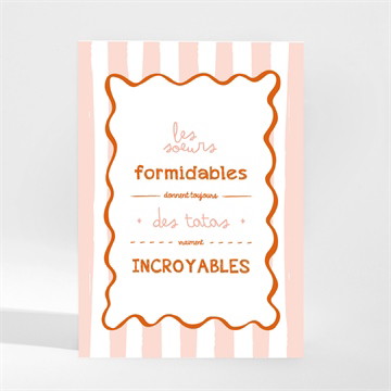 Carte magnet - portrait