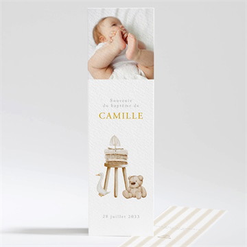 Signet baptême ours marin