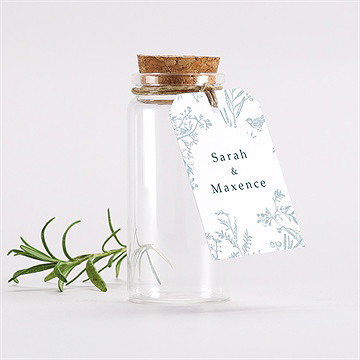 Boîte de dragées mariage jouy exclusif mignonette - Mise en situation