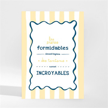 Carte magnet - portrait