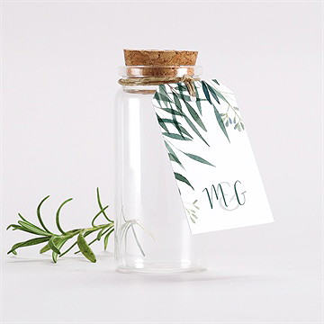 Boîte de dragées mariage douceur du pinceau mignonette