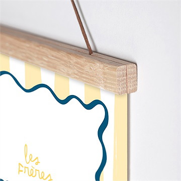 Affiche annonce grossesse tonton - Détail de l'affiche