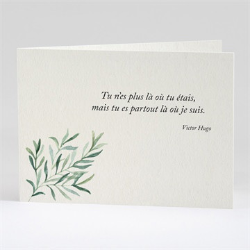 Carte pliée - paysage