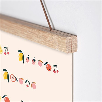 Affiche annonce grossesse rébus - Détail de l'affiche