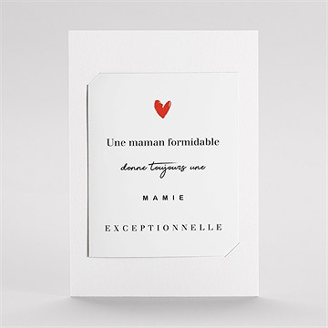 Carte annonce grossesse bientôt mamie duo - Mise en situation