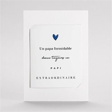 Carte annonce grossesse bientôt papi duo - Mise en situation