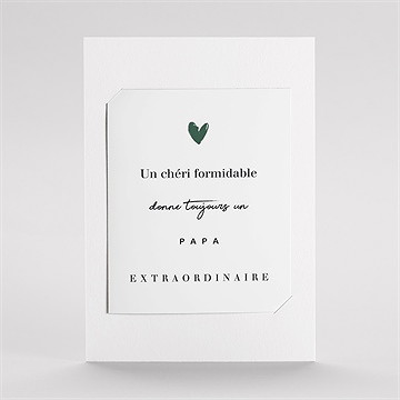 Carte annonce grossesse bientôt papa duo - Mise en situation