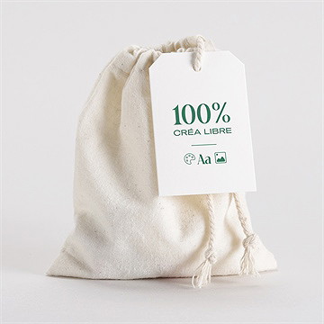 Boîte de dragées mariage création vierge pochon