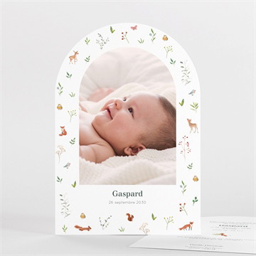 Carte recto-verso - portrait