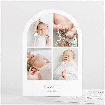 Carte recto-verso - portrait