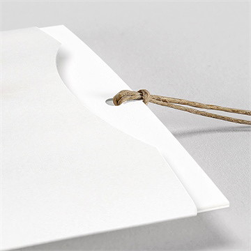 Faire-part naissance le photomaton pochette duo - Détail du faire-part