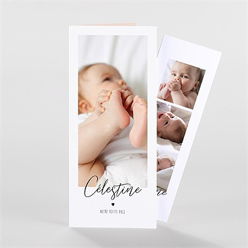 Faire-part naissance petit chéri duo