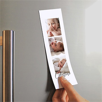 Faire-part naissance petit chéri duo - Mise en situation