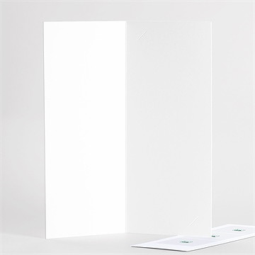 Faire-part naissance vierge 100% photomaton duo - Détail du faire-part