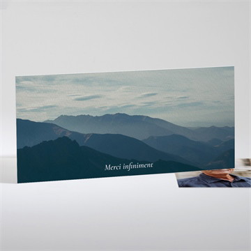 Carte recto-verso - paysage 