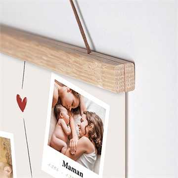 Affiche annonce grossesse en images - Détail de l'affiche