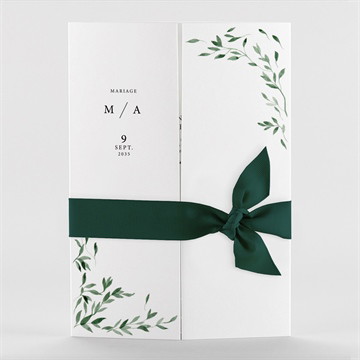 Carte 2 volets - portrait