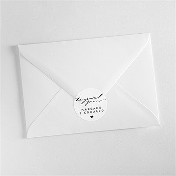 Sticker mariage classique photo