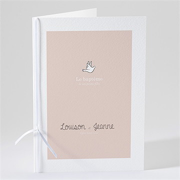 Livret de messe baptême petites soeurs