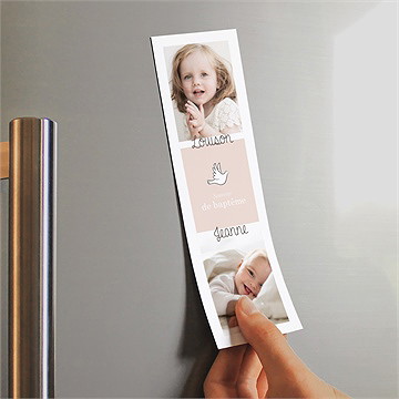 Signet baptême petites soeurs - Mise en situation