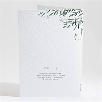 Livret de messe baptême adulte - Dos du livret