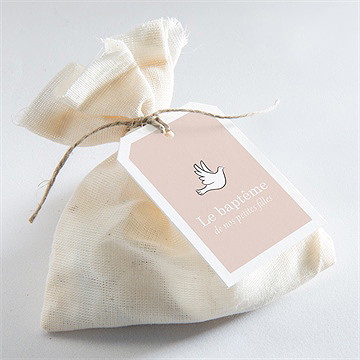 Etiquette baptême petites soeurs - Mise en situation