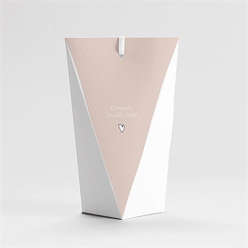 Boîte de dragées baptême petites soeurs étui - Dos de la boîte