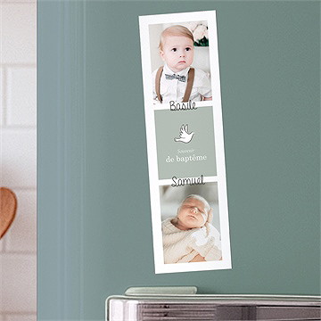 Signet baptême petits frères