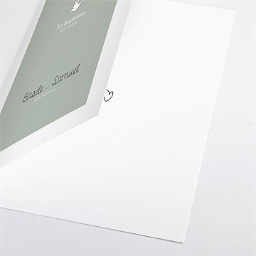 Livret de messe baptême petits frères - Détail du livret