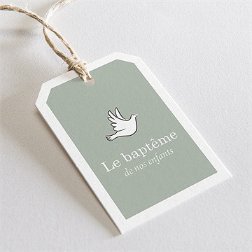 Etiquette baptême petits frères