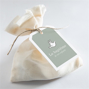 Etiquette baptême petits frères - Mise en situation