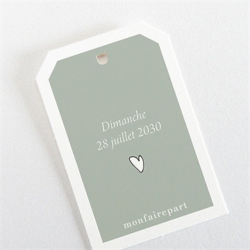 Etiquette baptême petits frères - Dos de l'étiquette