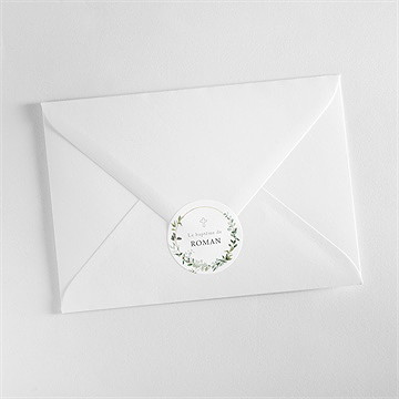 Sticker baptême adulte végétal - Mise en situation