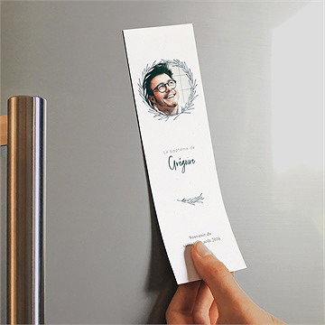 Signet baptême couronne végétale adulte - Mise en situation