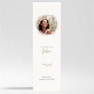 Signet baptême fille adulte