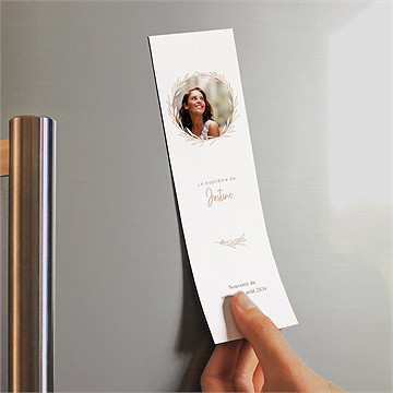 Signet baptême fille adulte - Mise en situation