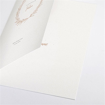 Livret de messe baptême fille adulte - Intérieur du livret