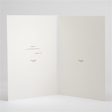 Livret de messe baptême fille adulte - Intérieur du livret