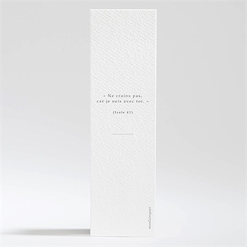 Signet baptême ichthus kraft adulte - Dos du signet