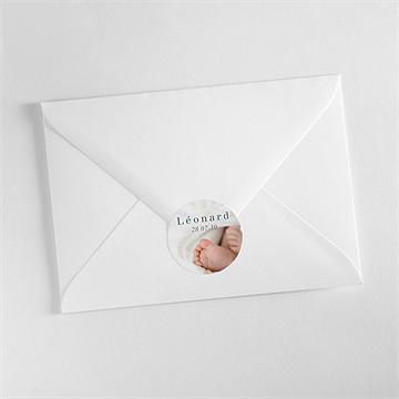 Sticker naissance jolis pictos - Mise en situation