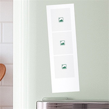 Remerciement mariage création vierge photomaton duo - Mise en situation