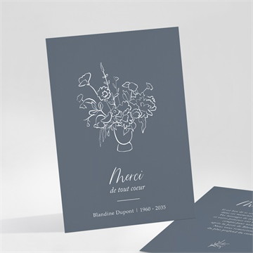 Carte recto-verso - portrait