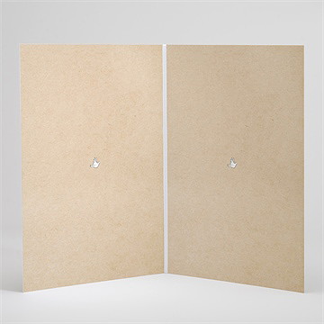 Livret de messe baptême frère et soeur - Intérieur du livret