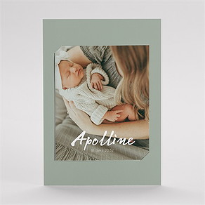 Faire-part naissance mon joli prénom duo