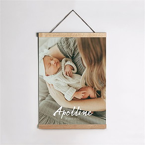 Affiche naissance mon joli prénom