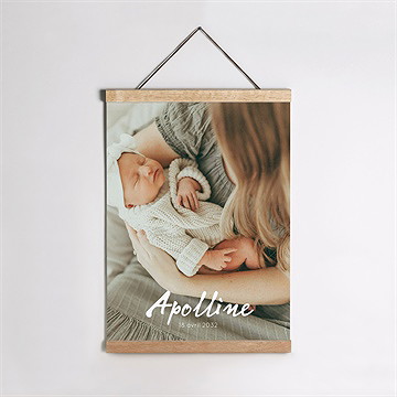 Affiche naissance mon joli prénom