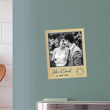 Remerciement mariage notre télégramme duo - Mise en situation