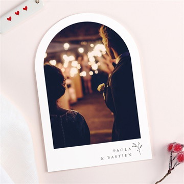 Carte recto-verso - portrait